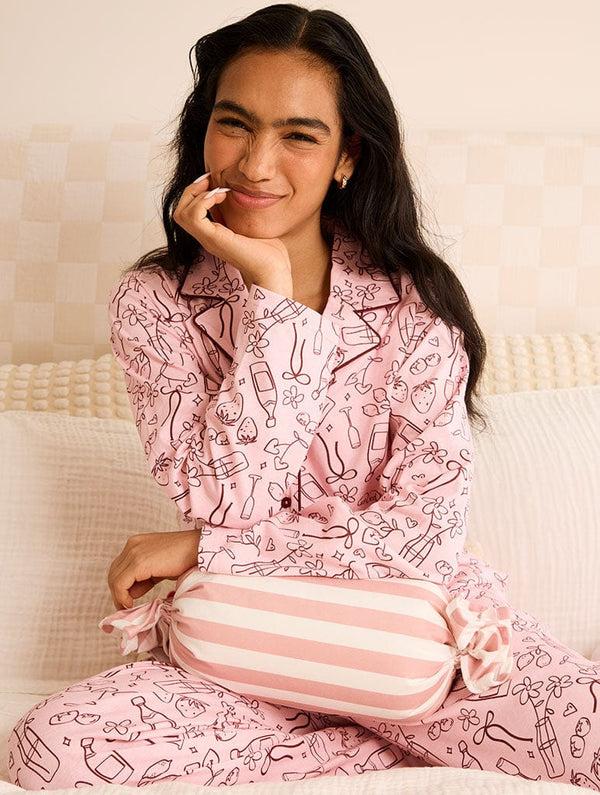 Skinnydip London Girl Dinner Pyjama Set