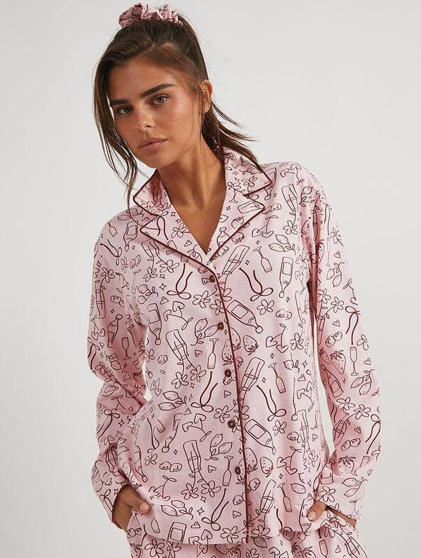 Skinnydip London Girl Dinner Pyjama Set