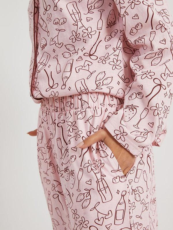 Skinnydip London Girl Dinner Pyjama Set