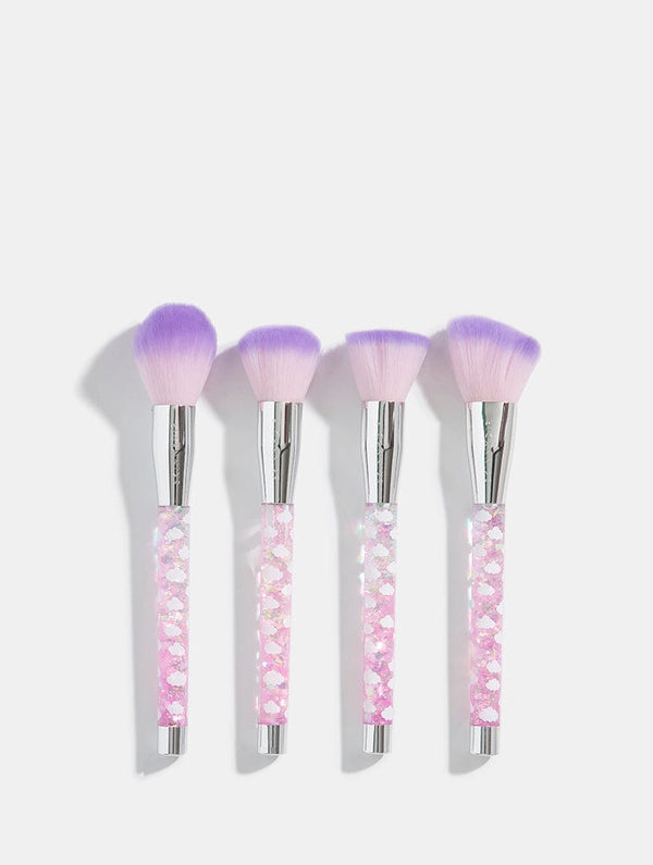 Skinnydip London Glitter Cloud Make Up Brush Set