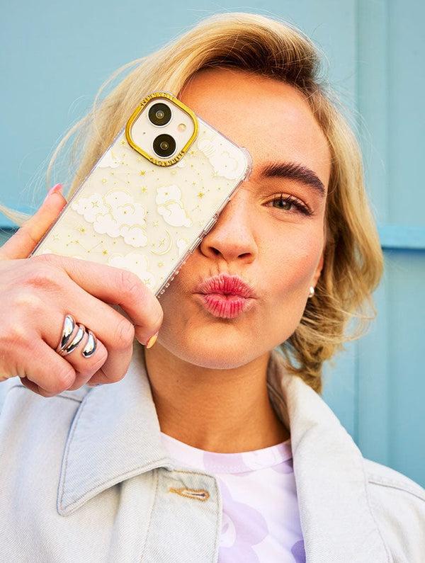 Skinnydip London Gold Celestial Cloud IPhone Case