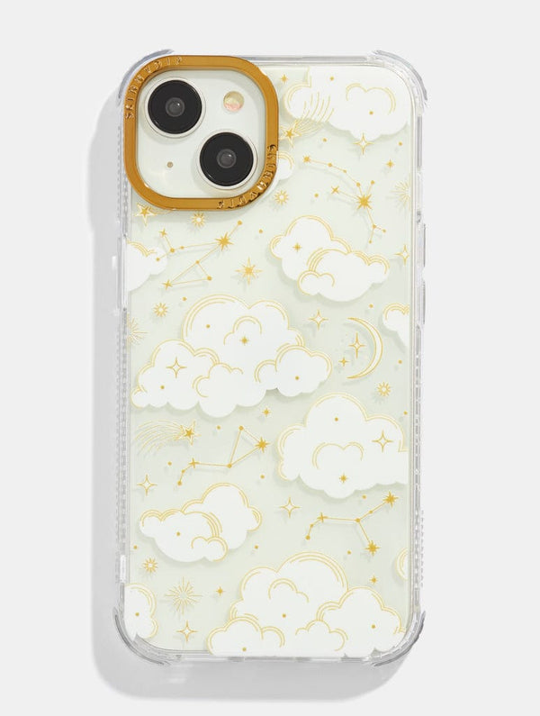 Skinnydip London Gold Celestial Cloud iPhone Case