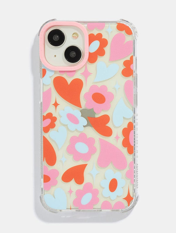 Skinnydip London Groovy Flower Heart iPhone Case