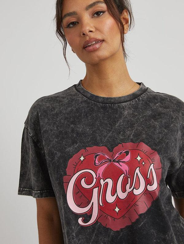 Skinnydip London Gross T-Shirt In Acid Wash