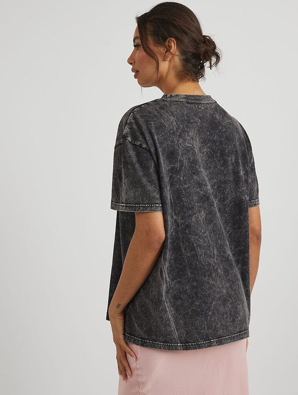 Skinnydip London Gross T-Shirt In Acid Wash