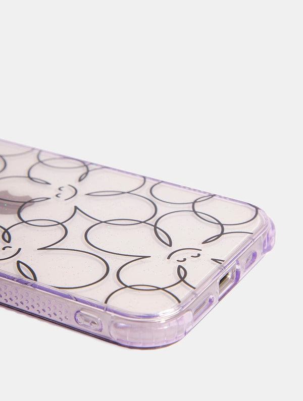 Skinnydip London Happy Flower Line IPhone Case