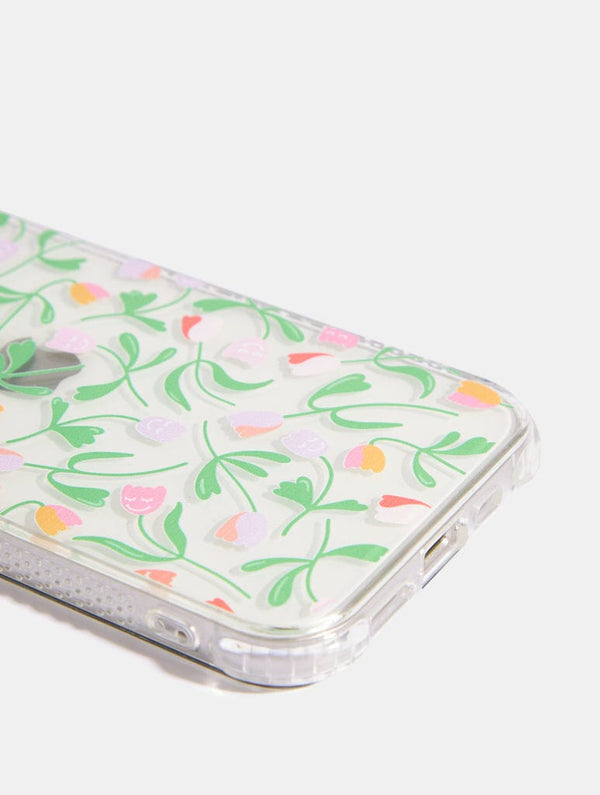 Skinnydip London Happy Tulips Shock IPhone Case