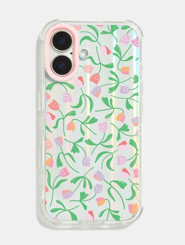 Skinnydip London Happy Tulips Shock iPhone Case