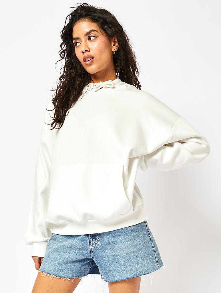 Skinnydip London I Heart Harry Hoodie In White