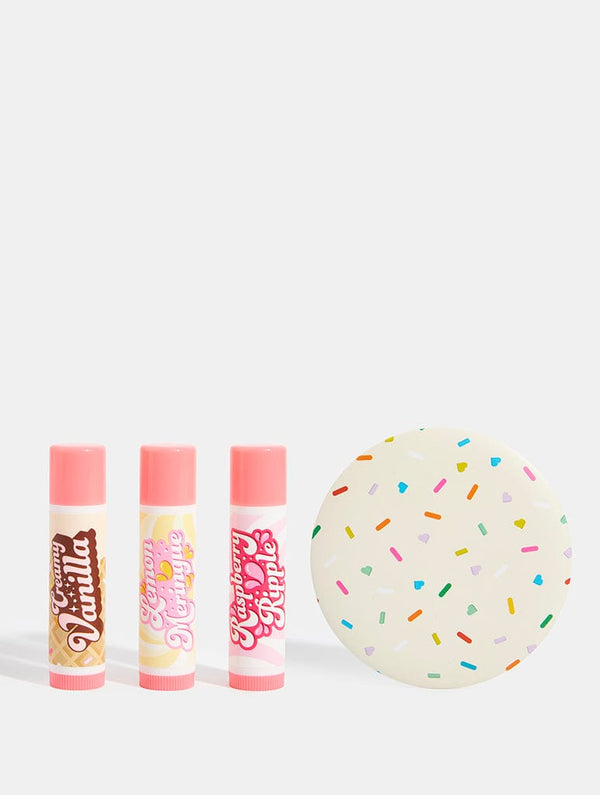 Skinnydip London Ice Cream Lip Balm Trio