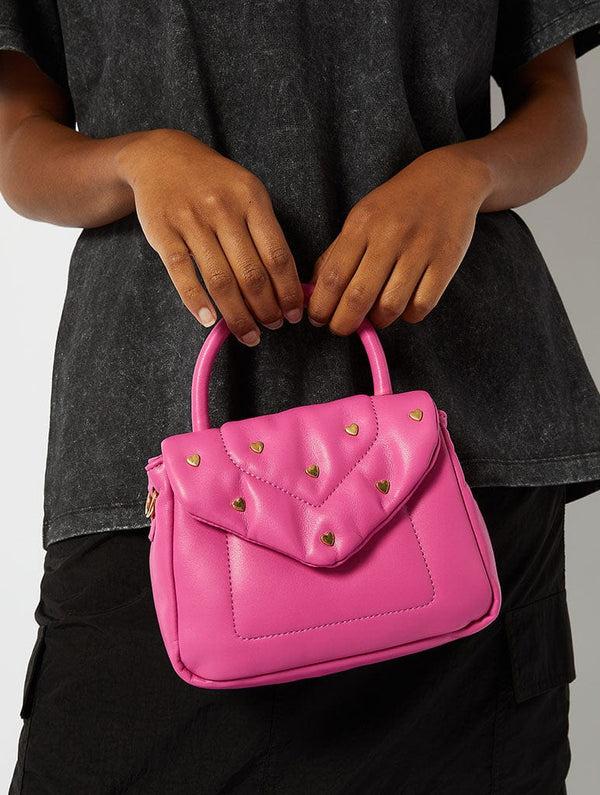 Skinnydip London Leo Heart Stud Mini Tote Bag