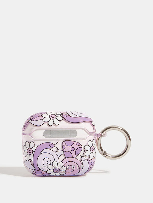 Skinnydip London Lilac Snail AirPods Case