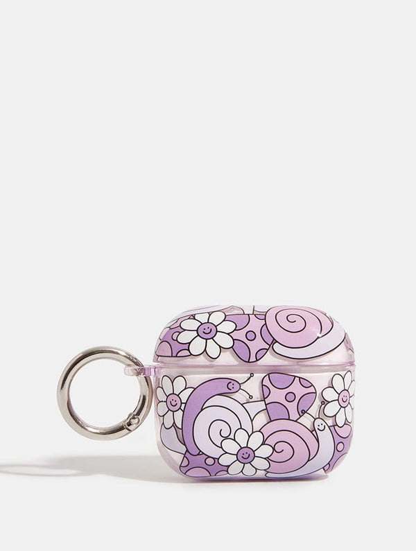 Skinnydip London Lilac Snail AirPods Case Skinnydip London Lilac Snail AirPods Case
