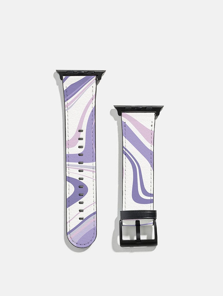 Skinnydip London Lilac Swirl Apple Watch Strap