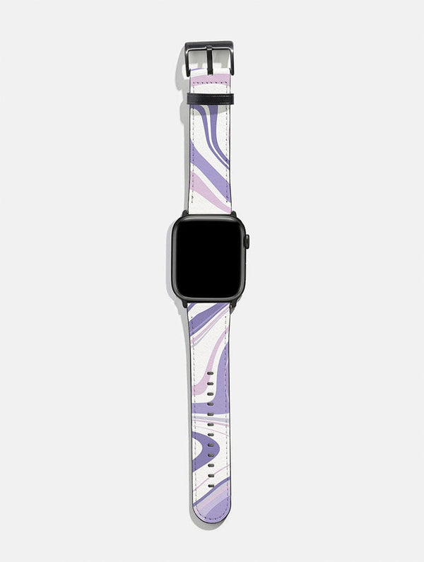 Skinnydip London Lilac Swirl Apple Watch Strap