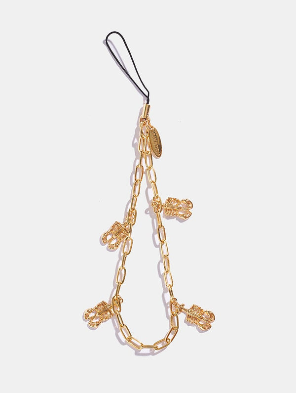 Skinnydip London Lobster Charm Beaded Strap