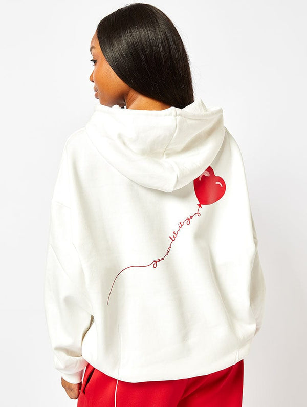 Skinnydip London Matilda Hoodie In White