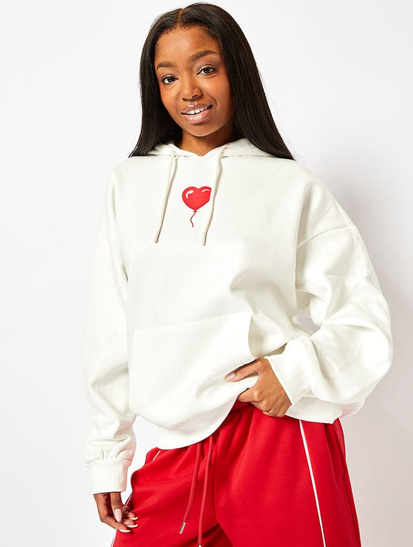 Skinnydip London Matilda Hoodie In White