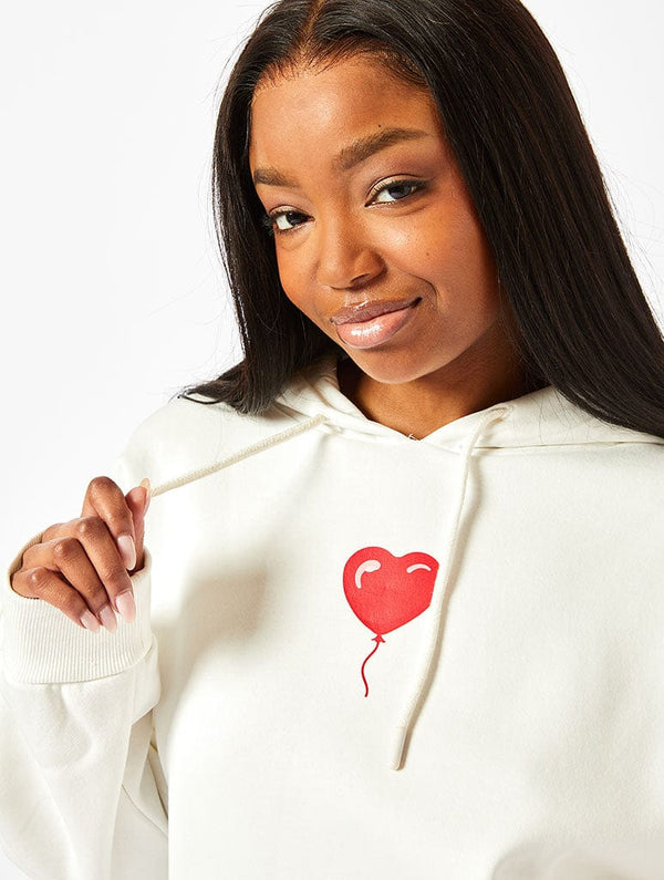 Skinnydip London Matilda Hoodie in White