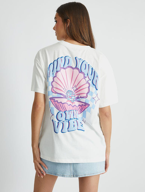 Skinnydip London Mind Your Own Vibe Shell T-Shirt