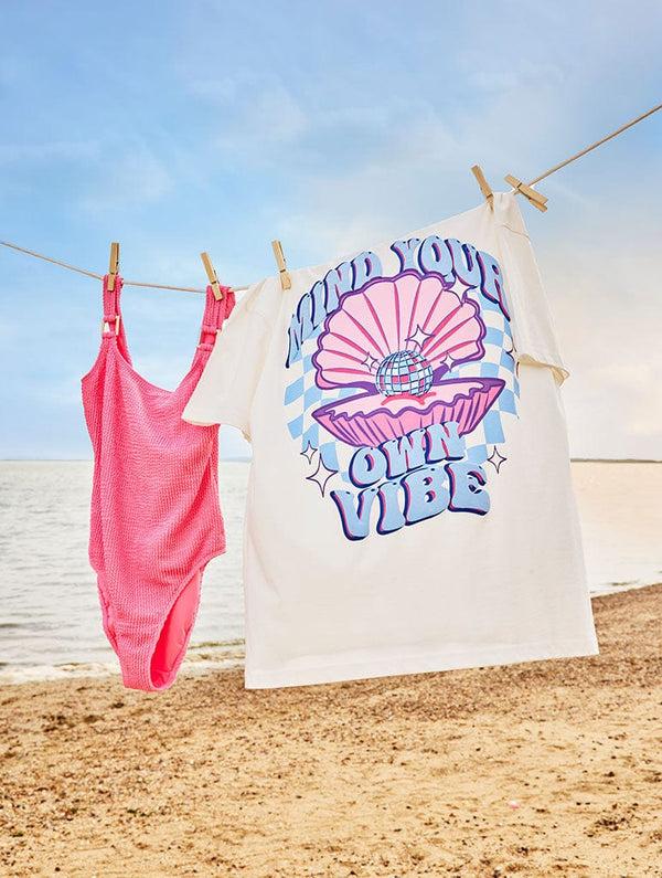 Skinnydip London Mind Your Own Vibe Shell T-Shirt