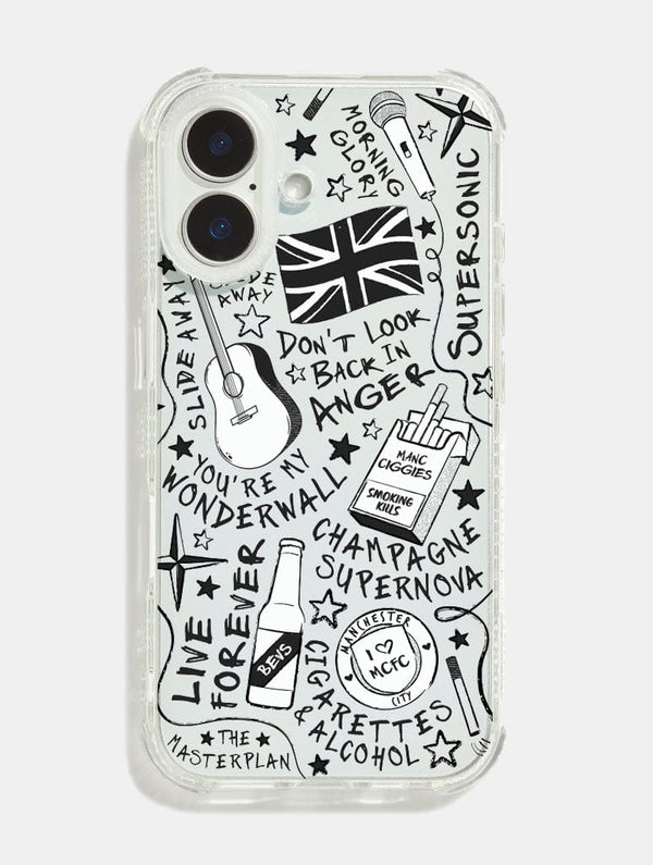 Skinnydip London Oasis Doodle Shock iPhone Case