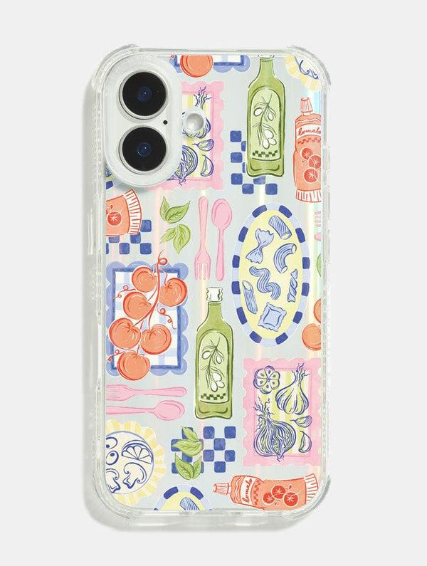 Skinnydip London Patchwork Pasta Shock iPhone Case