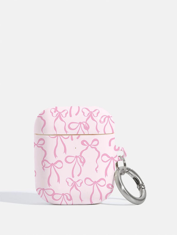 Skinnydip London Pink Bows AirPods Case