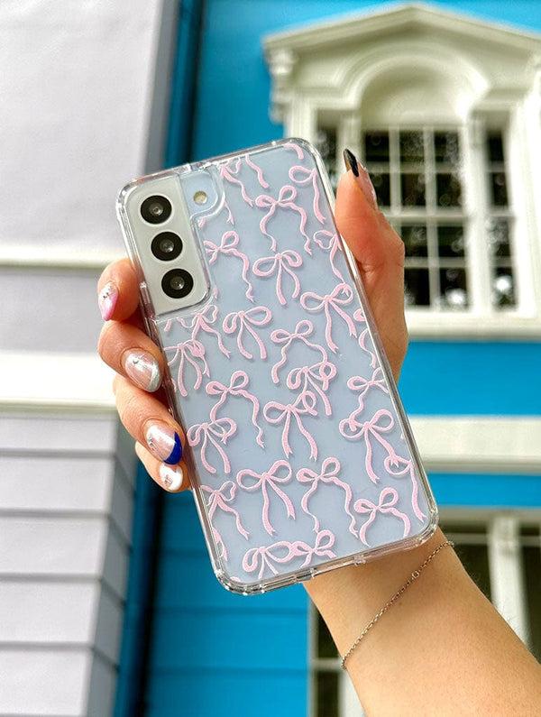 Skinnydip London Pink Bows Android Case