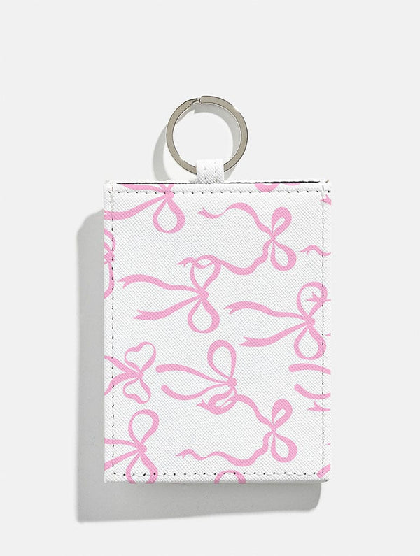 Skinnydip London Pink Bows Card Holder