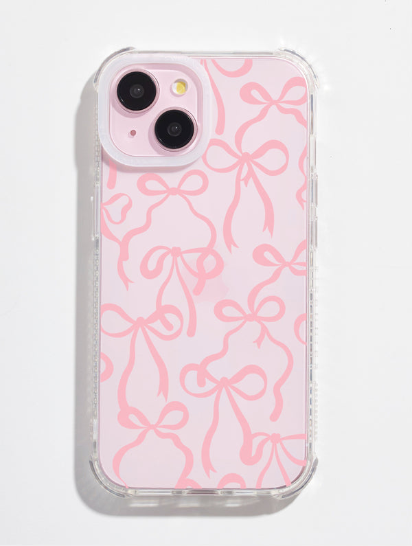 Skinnydip London Pink Bows Shock IPhone Case