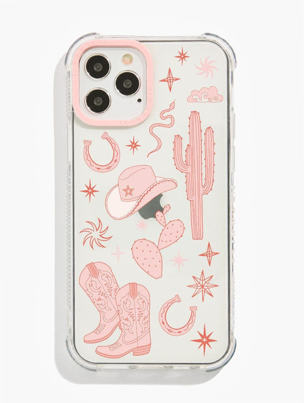 Skinnydip London Pink Cowgirl Shock iPhone Case