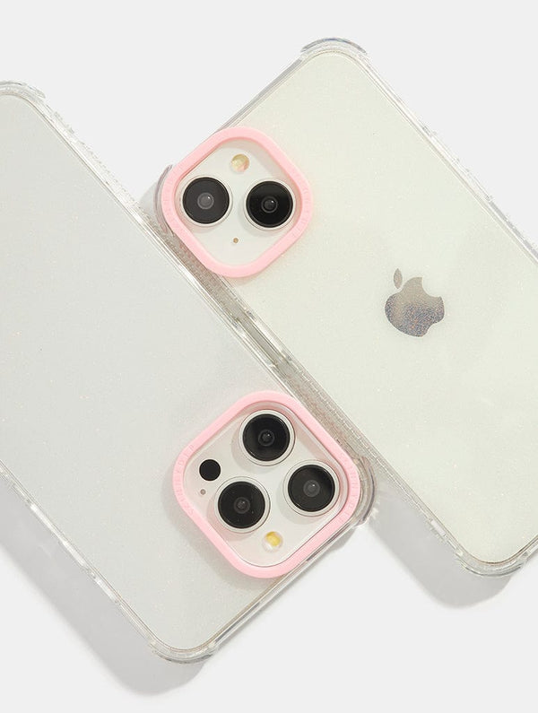 Skinnydip London Pink Minimal Glitter IPhone Case