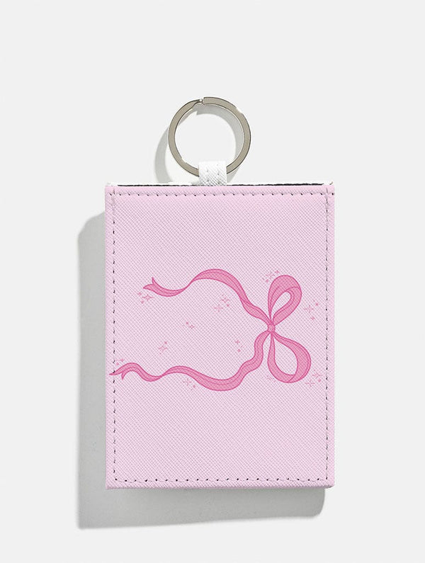 Skinnydip London Pink Single Bow Card Holder