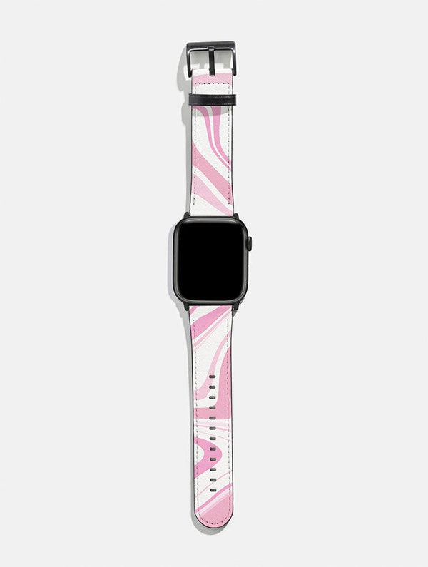 Skinnydip London Pink Swirl Apple Watch Strap