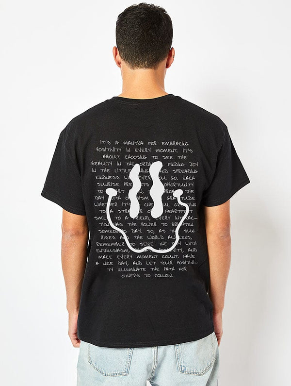 Skinnydip London Positivity T-Shirt in Black