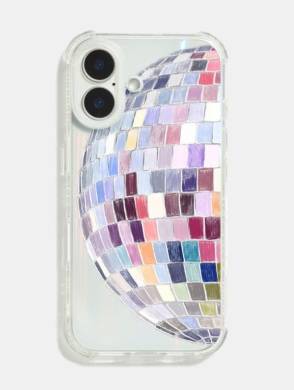 Skinnydip London Rainbow Disco Ball Shock Case