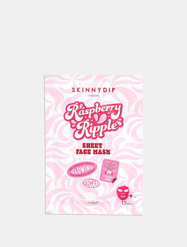 Skinnydip London Raspberry Ripple Sheet Mask