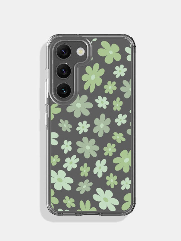 Skinnydip London Sage Warped Flower Android Case