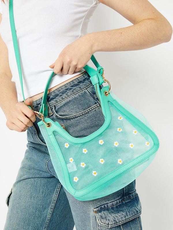 Skinnydip London Sara Green Mesh Shoulder Bag