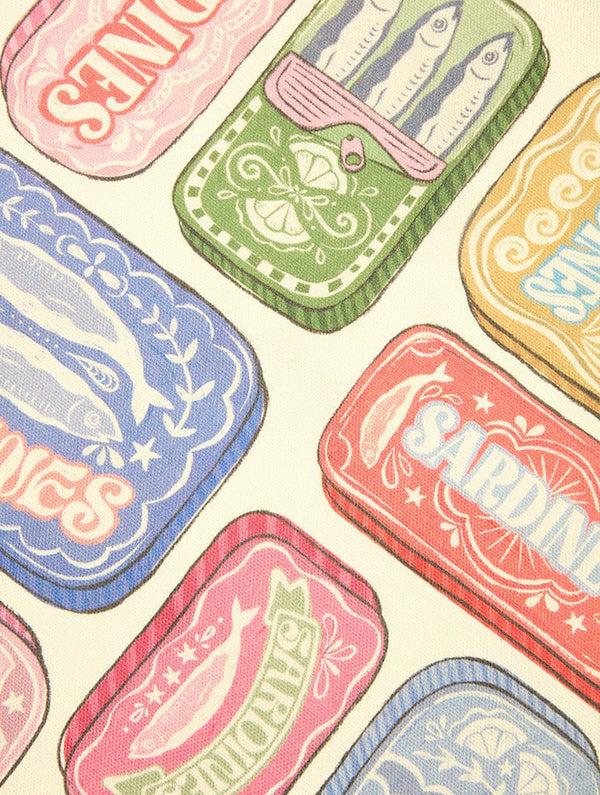 Skinnydip London Sardine Tins Tote Bag