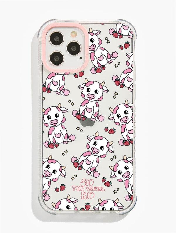 Skinnydip London Strawberry Cow Shock iPhone Case