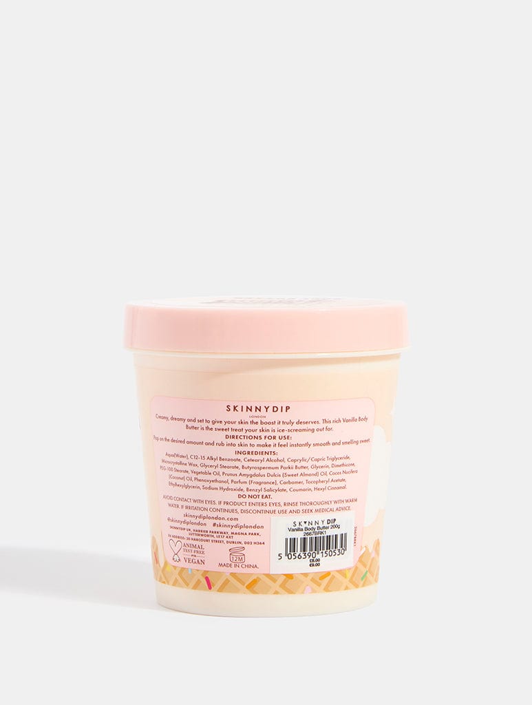 Skinnydip London Vanilla Body Butter 200g