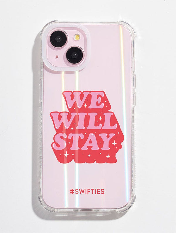 Skinnydip London We Will Stay Shock iPhone Case