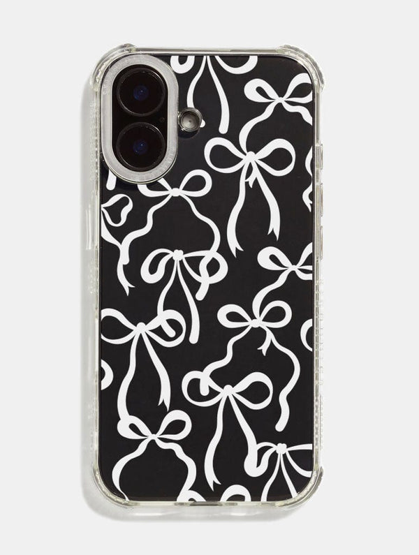 Skinnydip London White Bows Shock IPhone Case