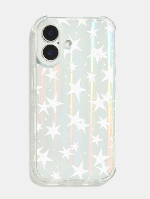 Skinnydip London White Stars Shock iPhone Case