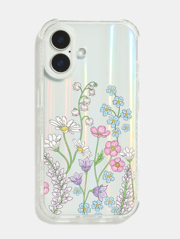 Skinnydip London Wildflower Holo Shock iPhone Case