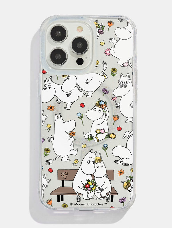 Skinnydip London Skinnydip x Moomin Wildflower Glitter MagSafe iPhone Case