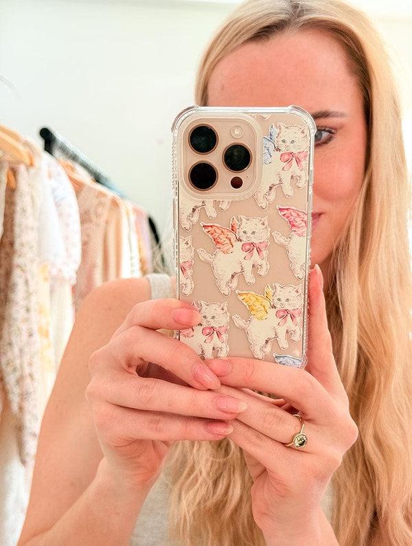 Skinnydip London Sophie Amelia Creates X Skinnydip Angel Kittens IPhone Case – Skinnydip London