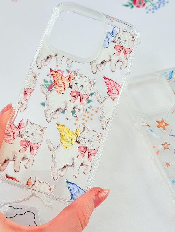 Skinnydip London Sophie Amelia Creates X Skinnydip Angel Kittens IPhone Case – Skinnydip London